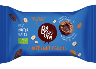 Blooom Nut butter balls noisette cacao avec coeur crémeux bio 32g - 2807